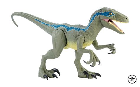 Dino Rivals Velociraptor Blue Jurassic Report