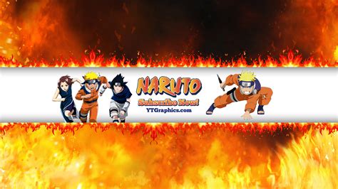Naruto Youtube Channel Art Banners