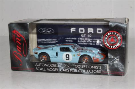 Bang Models Italy Diecast 1077 Ford Gt 40 Le Mans 68 Limited Edition
