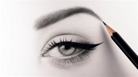 Realistic Eye Drawing Free Download On Clipartmag