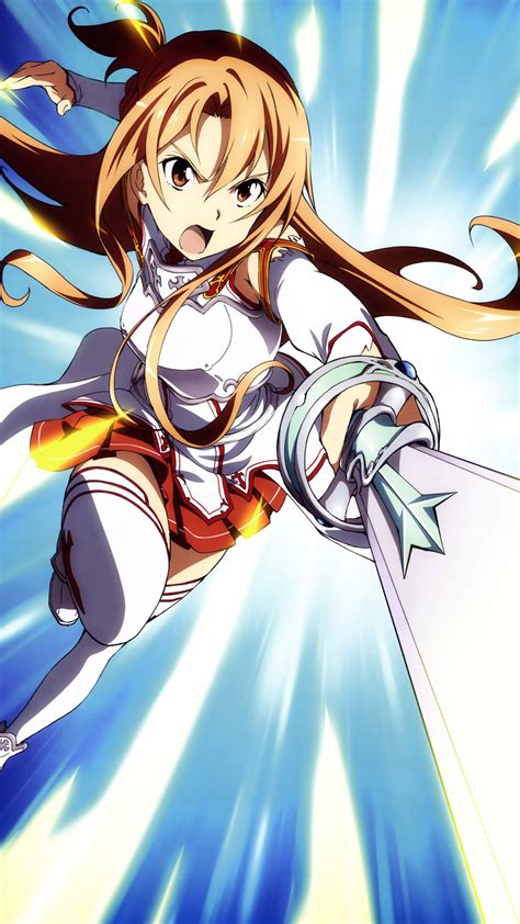 Asuna Sword Art Online Anime Mobile Wallpaper 1080x1920 8492 3106366548