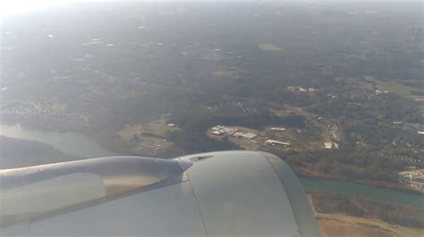 Plane Take Off From Charlotte Douglas International Airport In
