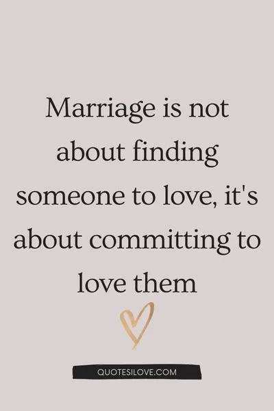 Commitment In Marriage Quotes Quotes I Love