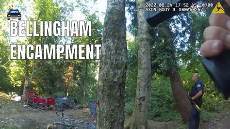 homeless encampment behind bellingham walmart full police search for armed suspect youtube