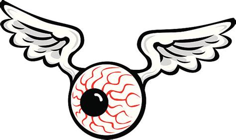 Flying Eyeball Illustrations Royalty Free Vector Graphics And Clip Art