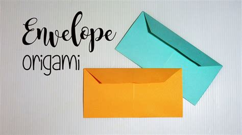 สอนพับซองจดหมาย A4 ง่ายๆ Origami Envelope Easy Paperdiy By Plaubon