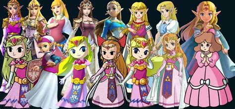 All Zelda Characters