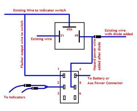 Flasher Hazard Light Wiring Diagram