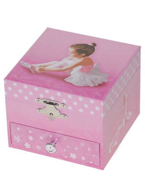 Illustrated in a colourful design with the image of nia ballerina dancing in the mirror makes this. Ballerina Ballet Dancer Musical Jewellery Box — The Jewel Shop