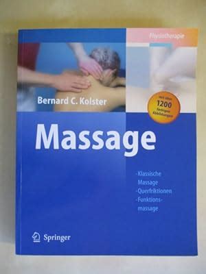 Massage Klassische Querfriktionen Funktionsmassage Books Abebooks