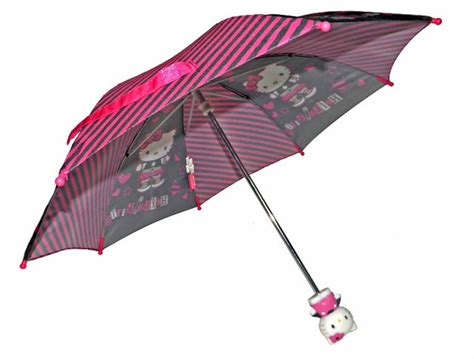 This toddler umbrella can also be portable and easy to carry about by the toddler with its nylon cable and velcro powered strap. customized hello kitty cute kids rain umbrella - Golf ...
