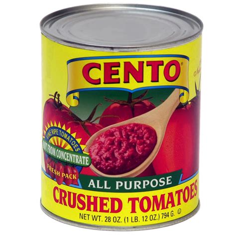Cento Crushed Tomatoes Oz Cans Pack Of Amazon Co Uk Grocery