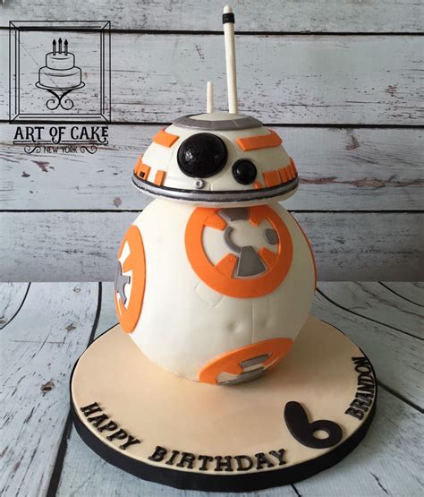 3d Star Wars Bb8 Cake