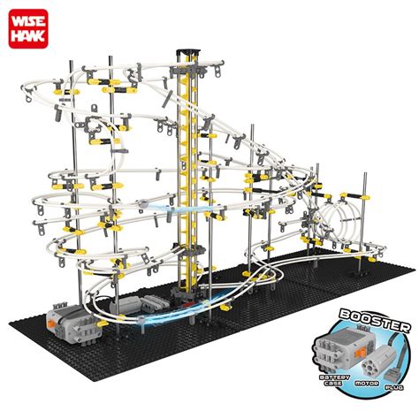Model Building Kit Funny Parts Space Rail Roller Coaster Toys Spacerail