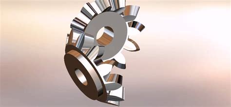Miter Gears Animation Solidworks Youtube