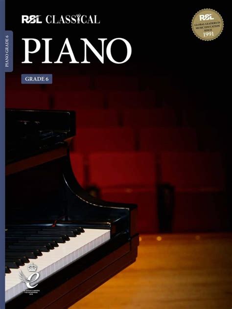 Rsl Classical Piano Grade 6 2021 Rs Event Center