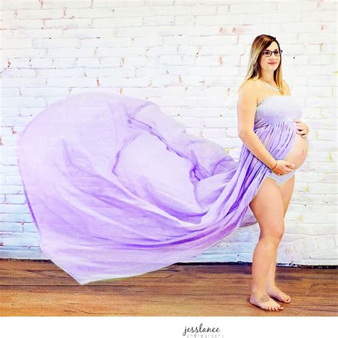 Clearance Dress Maternity Dress Photo Shoot Maxi Maternity Gown Split Front Maternity Chiffon