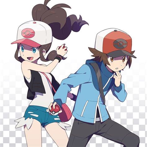 Hilda And Hilbert Pokemon Personaggi Infanzia