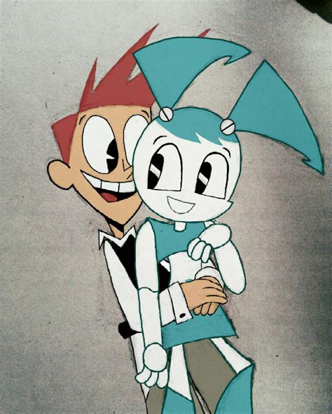 Jenny And Brad From My Life As A Teenage Robot By Fantoondigital On Deviantart