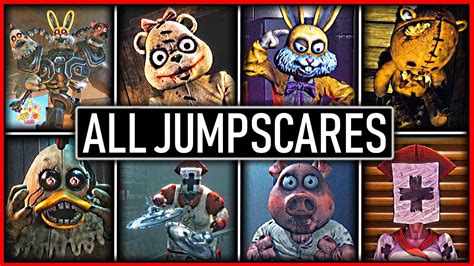 All Jumpscares Dark Deception Chapter 4 All Jumpscares Nurses Joy