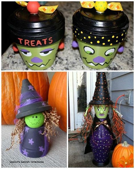 Image Result For Clay Pot Crafts Halloween Halloween Clay Halloween