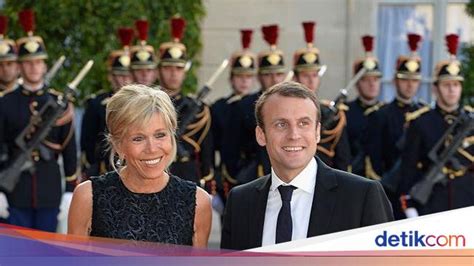 Foto Gaya Brigitte Trogneux Istri Presiden Prancis Yang Viral