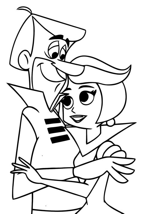 Save the data file or print out your copy. Jetsons Coloring Page 089 | Wecoloringpage.com