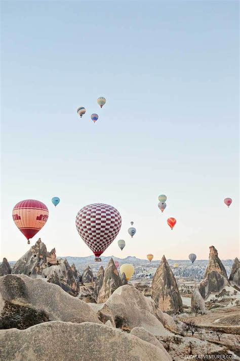 Evening night glows, or glowdeos (in the usa). Riding Cappadocia Hot Air Balloons in Turkey | Hot air ...