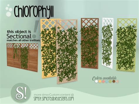 The Sims Resource Chlorophyll Separator Trellis Ivy Version
