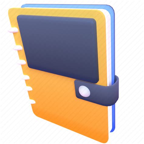 Notebook Dinamic 3d Illustration Download On Iconfinder