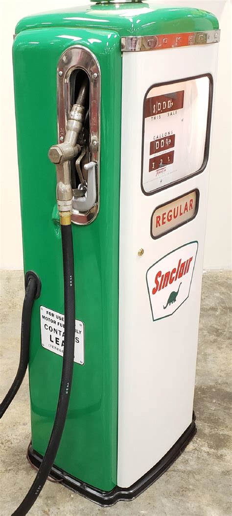 Sold Price Restored Sinclair Tokheim 300 Gas Pump September 6 0119