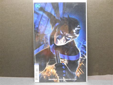 nightwing rebirth 60 2016 comic book dc comics warren louw variant cover b