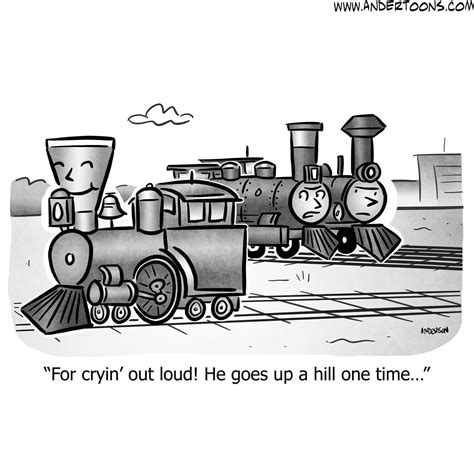 Train Cartoon 8383 Andertoons
