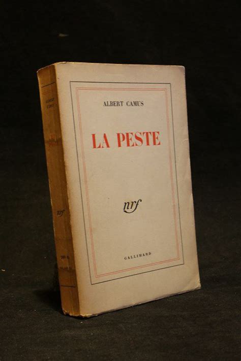 La Peste Albert Camus Éditions Gallimard Surbooké