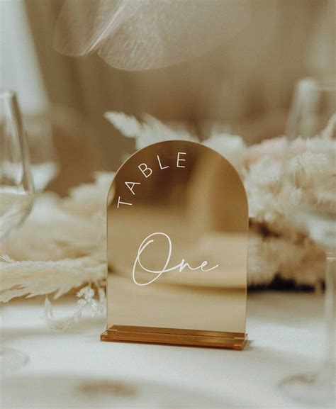 21 Prettiest Wedding Table Number Ideas Acrylic Paper Or Diy Template