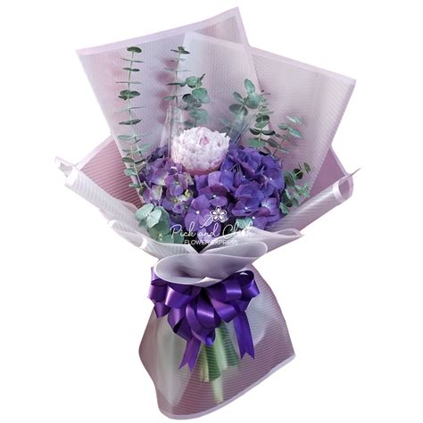 Carnation Bouquet Purple Charm Best Flower Delivery In Manila
