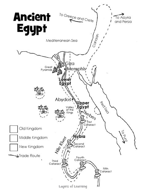 Map Of Ancient Egypt Pdf