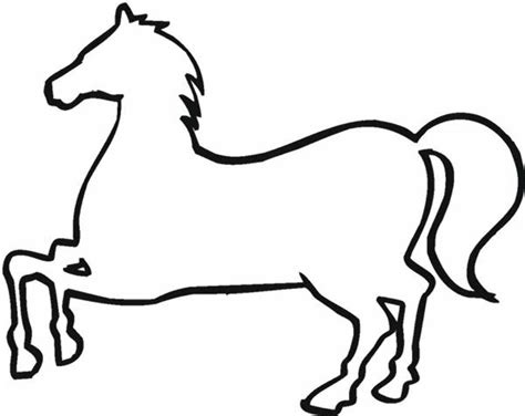 Download High Quality Horse Clipart Black And White Outline Transparent
