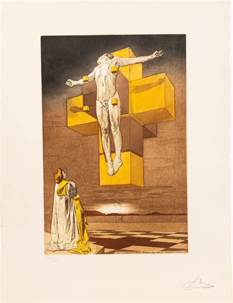 Salvador Dalí Crucifixion Corpus Hypercubus 1954 Available For