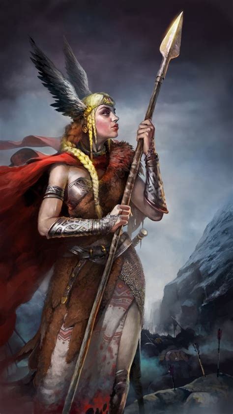 Valkyrie Artist Alexander Petrakov Norse Goddess Norse Pagan Norse