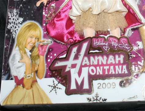 Hannah Montana Doll Holiday Pop Star 2009 Disney Nrfb