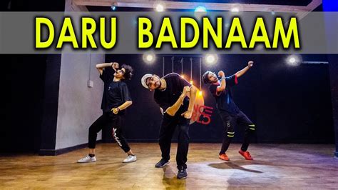 Daru Badnam Dance Video Himanshu Sharma The Dance World Youtube