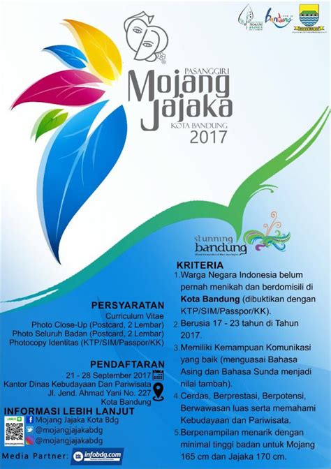 Pasanggiri Mojang Jajaka Kota Bandung 2017