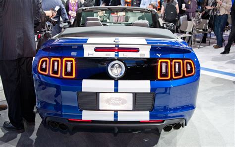 Ford Shelby Gt500 Convertible 2013 Ahora Con 650cv Y Más Divertido De