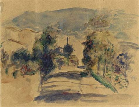 Pierre Auguste Renoir 1841 1919 Paysage De Cagnes Christies