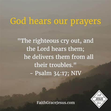 God Hears Your Prayers Grace Daily Devotional