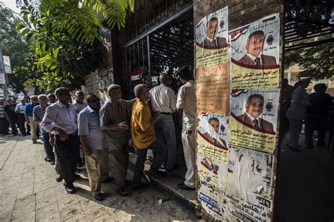 Lack Of Enthusiasm Mars Latest Voting In Egypt The New York Times