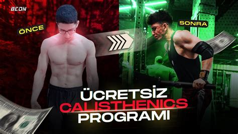 ÜCRETSİZ CALİSTHENİCS ANTRENMAN PROGRAMI BEON YouTube