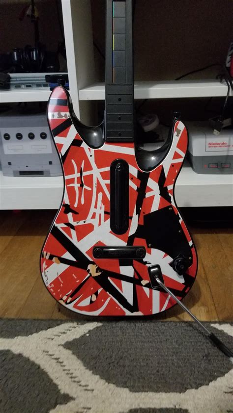 Ive Been Looking For A Guitar Hero Van Halen Faceplate For A Long Time And It Looks Killer R