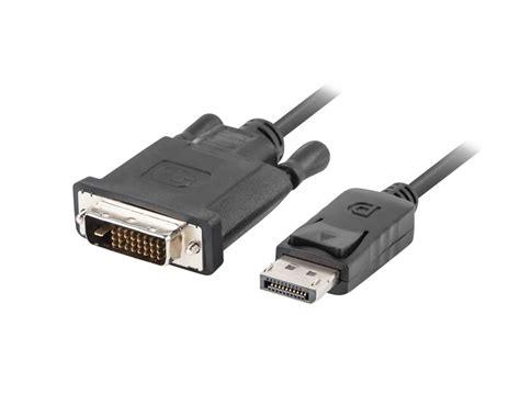 You'll receive email and feed alerts when new items arrive. Buy Lanberg Displayport to DVI-D Cable 1.8m at